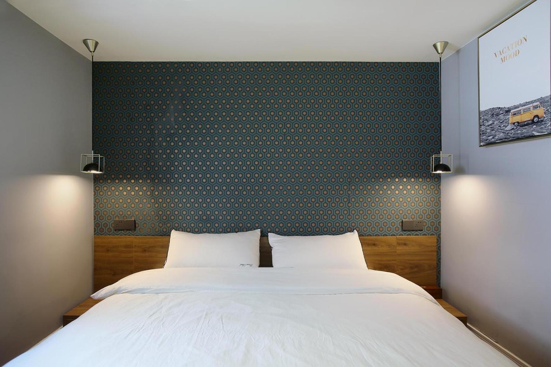 Shanghai Downtown Hills Boutique Guesthouse - Near Metro Line 7, Exit 3, Changping Road חדר תמונה