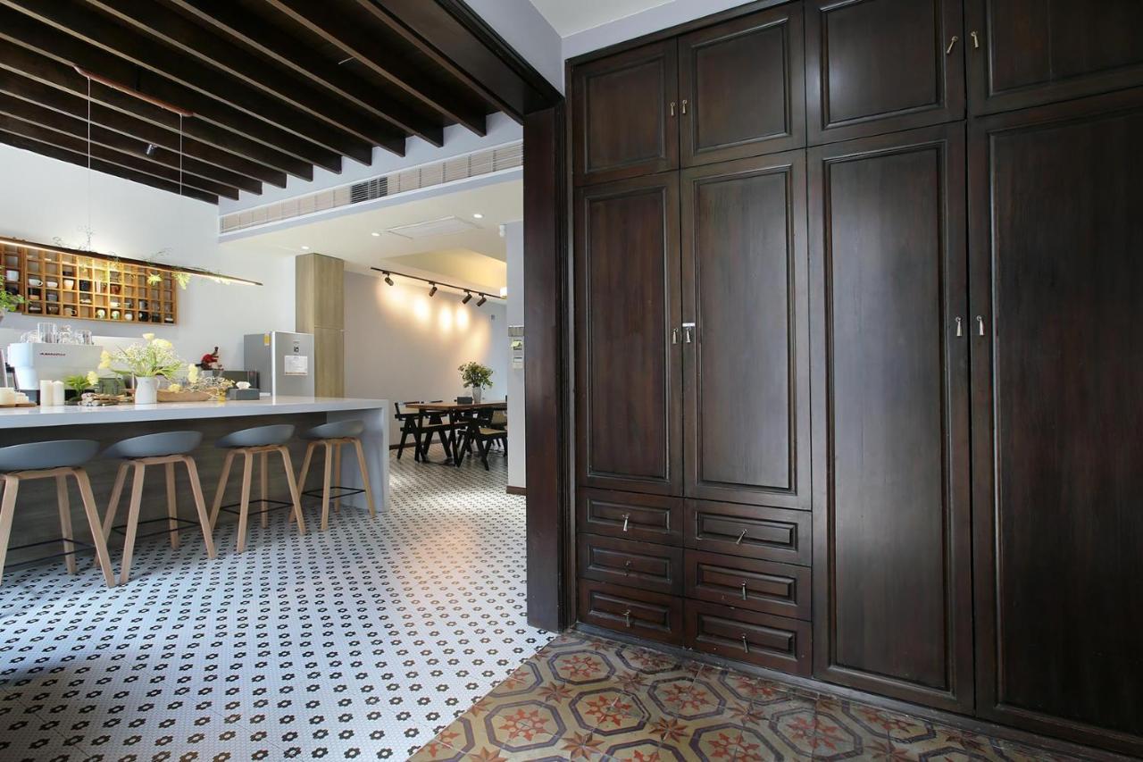 Shanghai Downtown Hills Boutique Guesthouse - Near Metro Line 7, Exit 3, Changping Road מראה חיצוני תמונה